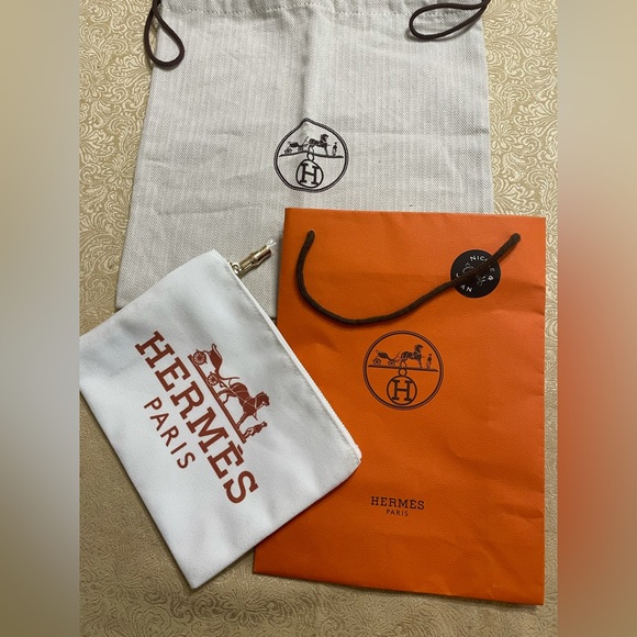 Hermès Paris Makeup Pouch Bundle - Picture 6 of 6